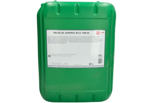 Variklių alyva SUPEROL (20L) 15W40 (alyva dyzeliniams varikliams) ;API CC