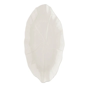 Keraminė ovali serviravimo lėkštė AURORA PETIT WHITE, baltos sp., 41 cm