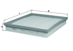 Oro filtras MAHLE LX2076/1 kaina