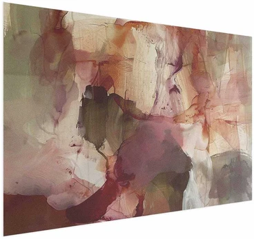 Artgeist Plakatas - Spring Composition - glimmers and forms in watercolor technique