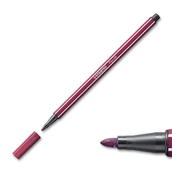 Stabilo Pen 68 raudonasis flomasteris, 1 mm