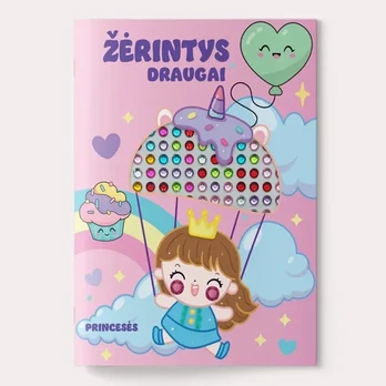 Spalvinimo knyga ŽĖRINTYS DRAUGAI