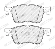 FERODO FDB4849 Brake pad set kaina