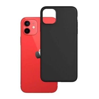 Dėklas 3MK Matt iPhone 12 Mini juodas