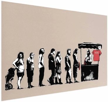 Artgeist Plakatas - Destroy Capitalism