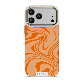 High Vibrations - Color Swirl iPhone 17 Pro Max Case, Elite Light (MagSafe) / Gold