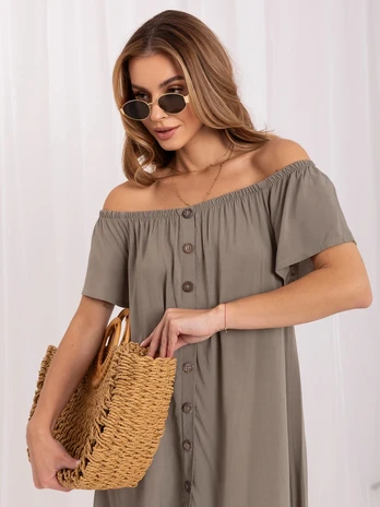 Suknelė Sublevel Sukienka-D73761M30196A-khaki
