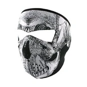 Laikiklis Zanheadgear Skull Full, balta/juoda kaina