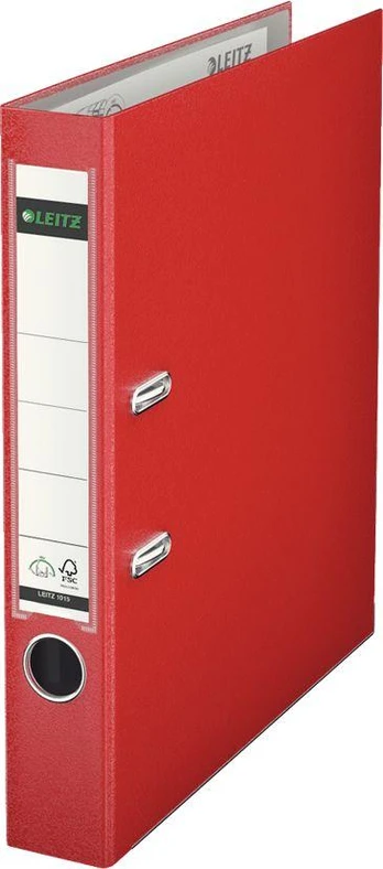 Segregatorius Leitz A4 50mm raudona (10151225)