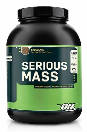 Optimum Nutritions Optimum Nutrition SERIOUS MASS 2720g (Bananų skonis)