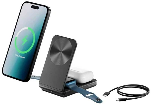ALOGIC YOGA 3-in-1 Wireless Charging Stand - Juodas