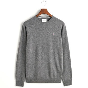 Megztinis vyrams, Pilka, SUPERFINE LAMBSWOOL