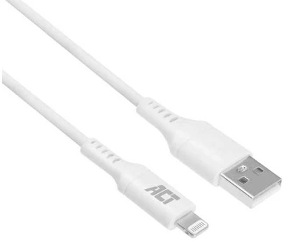 ACT USB LIGHTNING CABLE (MFI Certificeret) 1M