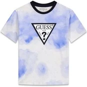 Guess Marškinėliai L6RI03 K8HM4 Žydra Regular Fit