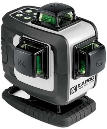 Kapro 4D lazerinis nivelyras su žaliais spinduliais