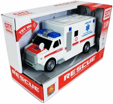 Greitosios pagalbos automobilis - inercinis 1:16 (v3)