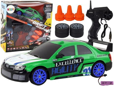 RC automobilis Lean Toys Drift Returns, 18 cm, 1:24