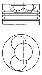 MAHLE 030 40 02 Stūmoklis