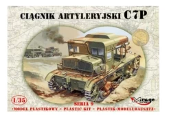 Mirage Plastikinis modelis C7P Artilerijos traktorius kaina