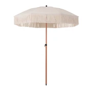 Sodo skėtis Patio, 200 cm, balta/smėlio kaina