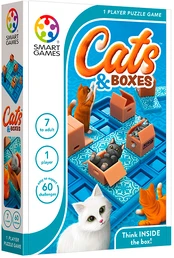 Stalo žaidimas Smart Games Cats & Boxes kaina