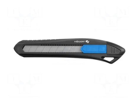 Knife | carton,textiles,universal | 18mm | Handle material: plastic