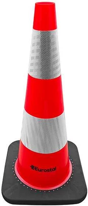 Įspėjamasis kūgis 75 cm Eurostal PRO