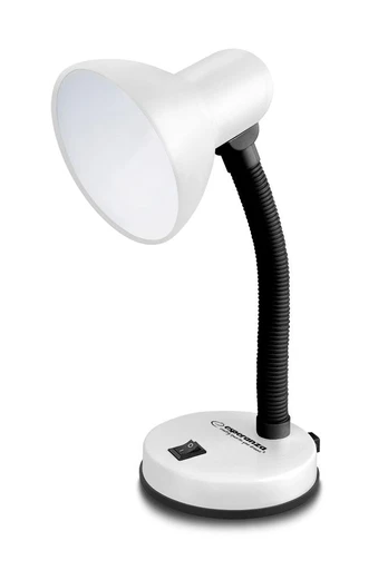 Stalinė lempa Esperanza ELD109W Esperanza lampka biurkowa e27 vega balta