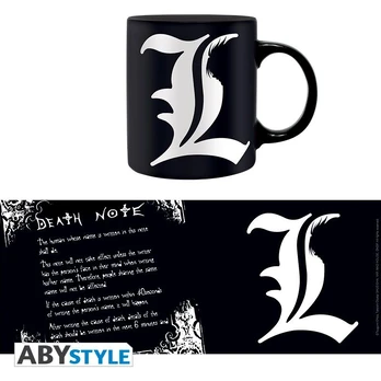 Abystyle DEATH NOTE - L & rules Mug