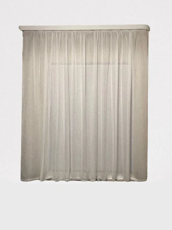 Dirbtinis linas, trumpas 300x180, baltas