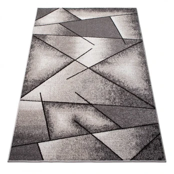 Seta Hali Perlage modernus kilimas Polygons beige-grey 120x170 cm