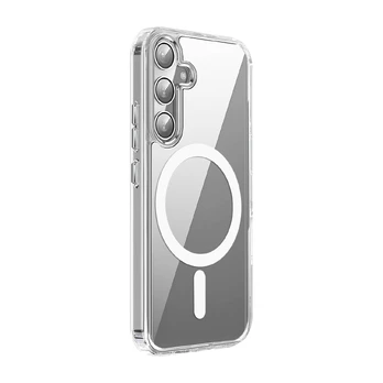 Dėklas Telforceone Clear Guard Mag Samsung S24 FE cover transparent