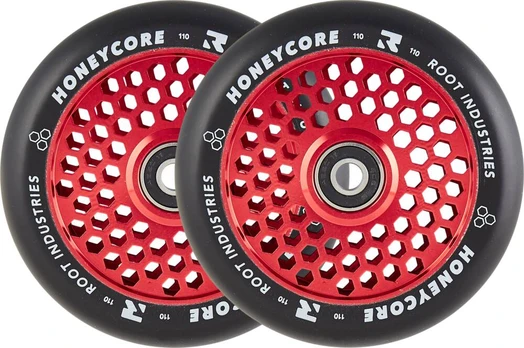Root Honeycore juodi 110 mm 2 vnt Pro paspirtuko ratai