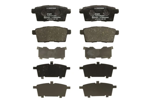 DELPHI LP2052 Brake pad set
