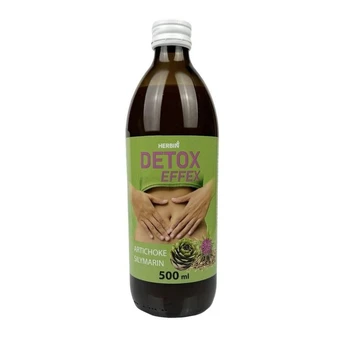 Maisto papildas HERBIN DETOX EFFEX kepenims, žarnynui 500ml