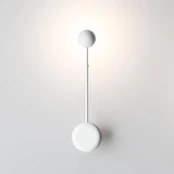 "Vibia Pin" - baltos spalvos LED sieninis šviestuvas