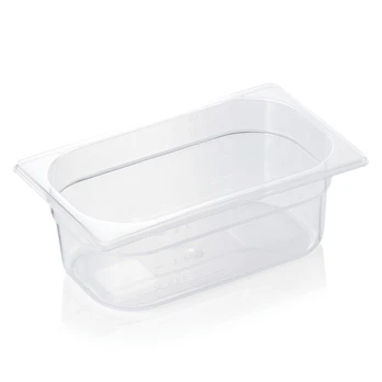 GN indas 1/4 (PP, skaidrus, 32,5 x 26,5 + h10cm., 2,6 l.)