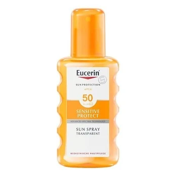 Apsauginis kremas nuo saulės Eucerin Sun Spray Transparent SPF50, 200 ml