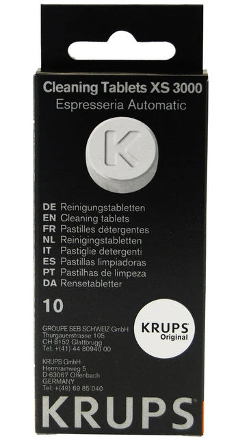 Krups valymo tabletės XS3000 (10 vnt.)