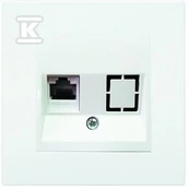 Panasonic GN.1-KR.RJ45 CAT.5E KARRE Baltas