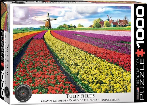 Dėlionė Eurographics, 6000-5326, Tulip Fields, 1000 d.
