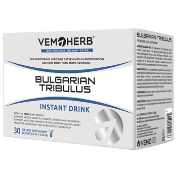 VEMOHERB Bulgarian Tribulus - 30 pak.