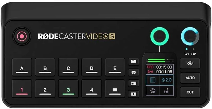 Rode RØDECaster Video S - video and audio production console, juodas