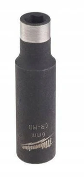 Milwaukee smūginis antgalis 1/4" 6mm ilgas Shockwave