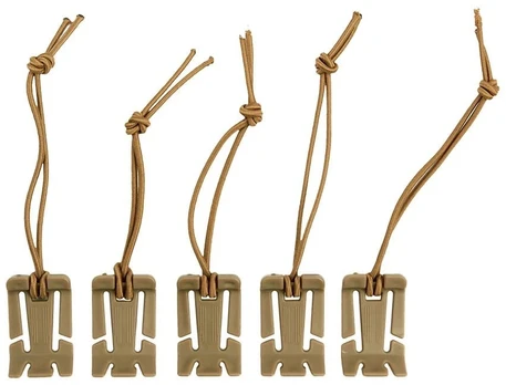 Molle Elastinis segtukas 101INC, 5 vnt., Coyote