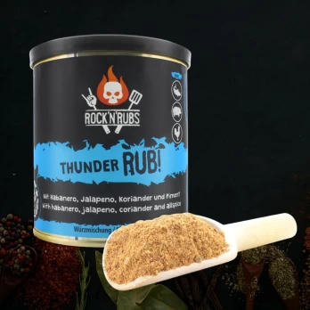 ROCK'N'RUBS Frontline Universalūs Prieskoniai "Thunder Rub", 140 g