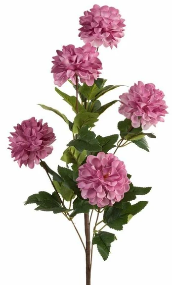 Dirbtinė gėlė Flore 805, žalia/violetinė, 75 cm