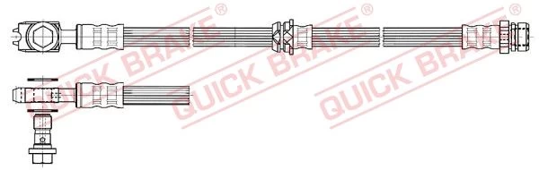 Stabdžių žarnelė QUICK BRAKE 50.832X