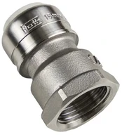 Roth Perėjimas QuickPush 22 x 3/4'' įvorė 316L