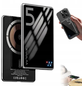 Powerbank usb-c 5000mah usb-c 20w pd greitas įkrovimas